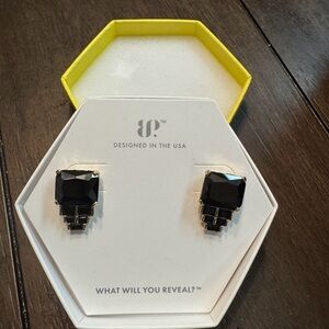 Elegant Black Earrings by B.